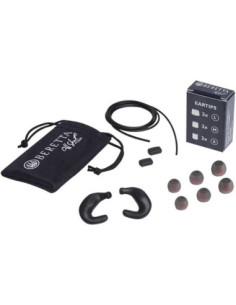 Beretta Mini Headset E2 Off Shot Pretos
