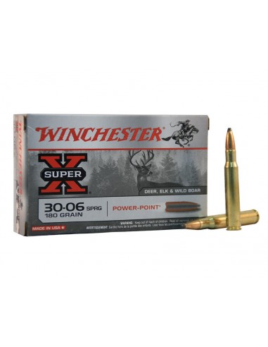 Balas Winchester Super X Power-Point 180gr 30-06SPRG