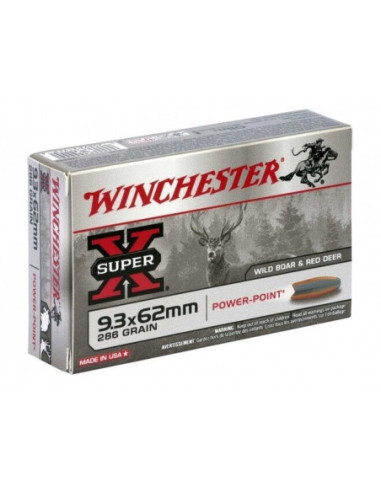 Winchester Super X Power-Point 286gr 9,3x62
