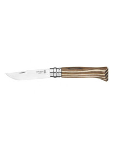 Opinel Nº8 Laminated Birch Brown