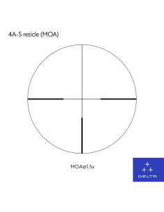 Delta Titanium HD 1,5-9X45 4A S 2